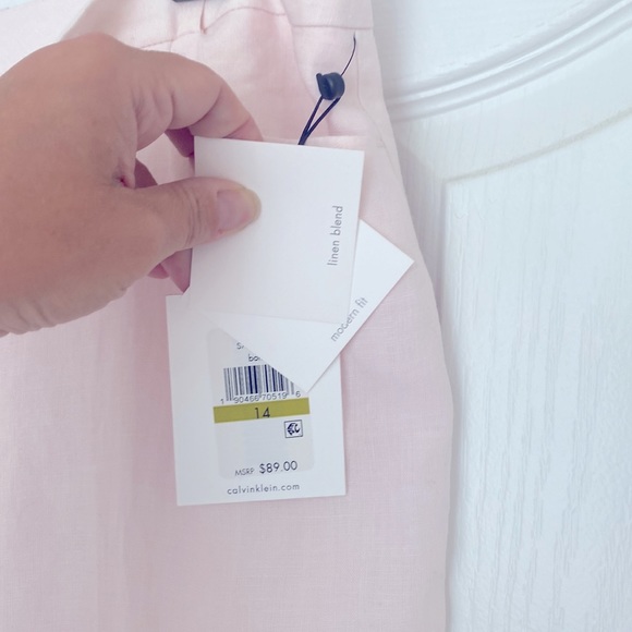 Calvin Klein 100% Linen Pants - Picture 4 of 6